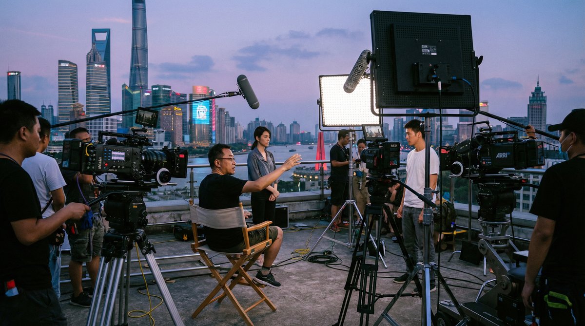 871c潘通色影视制作幕后花絮